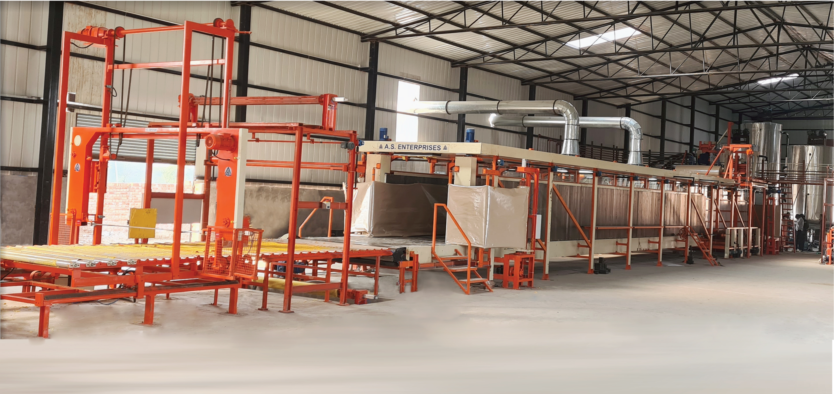 Continuous Foaming Lines Model FM225-SC