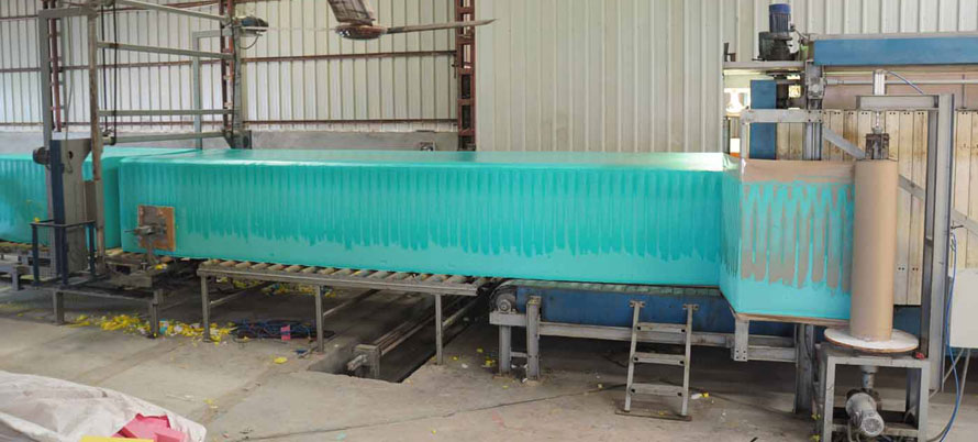 Continuous Foaming Lines Model FM225-SC